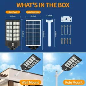 Solar Security Flood Light