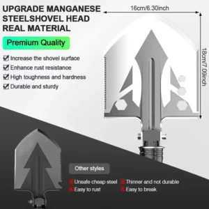 Tactical Shovel Multi-Function